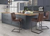 Brooklyn Brown Barstool Roomset